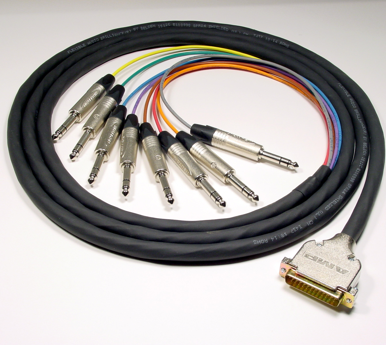 8 CHANNEL DB25 to 1/4" PHONE - Product Image